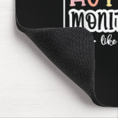 Aktives Monitoring wie ein Boss Funny Teacher Test Mousepad (Ecke)