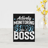 Aktives Monitoring wie ein Boss Karte (Gelbe Blume)