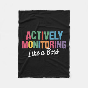 Aktives Monitoring wie ein Boss Staat Testteam Fleecedecke