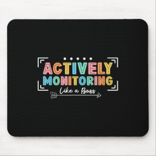Aktives Monitoring wie ein Testtag für den Boss-St Mousepad