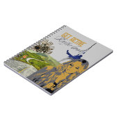 Aktives Rezept - leeres Notebook Notizblock (Linke Seite)