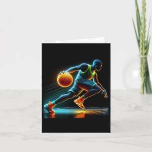 Aktives Shooter-Basketball - individuelles Design  Karte