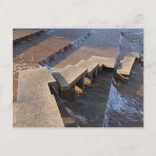 Aktives Wasserbecken - Wassergarten Fort Worth Wat Postkarte