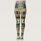 AKTIVEWEAR LEGGINGS - "AGUACATE" (Vorderseite)