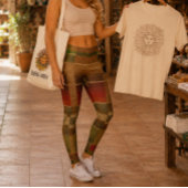AKTIVEWEAR LEGGINGS - "SALSA"
