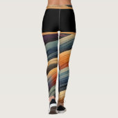 AKTIVEWEAR LEGGINGS - "SCHWARZE KURZE" (Rückseite)