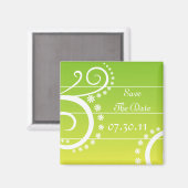 Aktivieren Sie einfach die Option Datumsmagnete sp Magnet (Vorderseite/Rückseite)