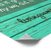 Aktivieren von Definition, warum tun, warum aufhör Poster (Ecke)