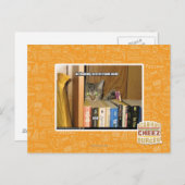 Aktivierende geheime Raum-Tür Postkarte (Vorne/Hinten)