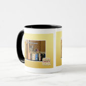 Aktivierende geheime Raum-Tür Tasse (Vorderseite Links)