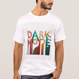 Aktivierter T - Shirt im Dunklen Modus