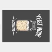 Aktiviertes Backen im Hefemodus Koch Geschenkpapier Set (Vorderseite)