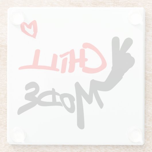 Aktivierung des Kühlmodus Glasuntersetzer (Rückseite)