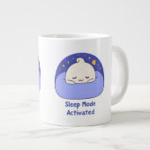 Aktivierung des Ruhezustands - Niedlicher, gemütli Jumbo-Tasse (Vorderseite Rechts)