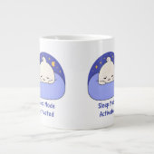 Aktivierung des Ruhezustands - Niedlicher, gemütli Jumbo-Tasse (Vorderseite)