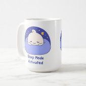 Aktivierung des Ruhezustands - Niedlicher, gemütli Kaffeetasse (Vorderseite Links)