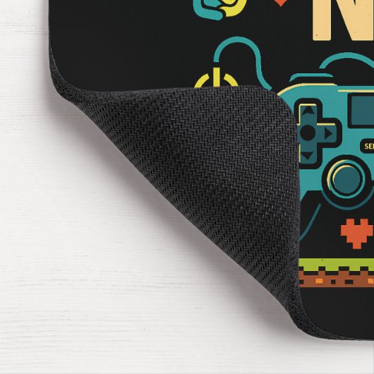 Aktivierung des Vater-Modus NES Retro Gamer Art Mousepad (Ecke)
