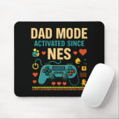 Aktivierung des Vater-Modus NES Retro Gamer Art Mousepad (Mit Mouse)