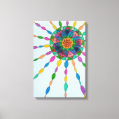 Aktivierung von Joy Healing Mandala Leinwand Druck (Vorderseite)