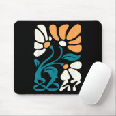 Aktivismus Subtil Groovy Floral Boho Politisch Sch Mousepad (Mit Mouse)