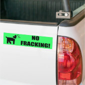 Aktivist Hund: Kein Fracking Autoaufkleber (Auf Lkw)