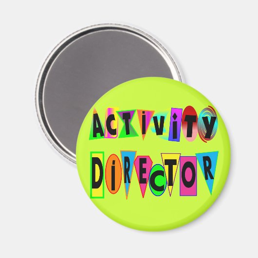 AKTIVITÄTSDIREKTOR MAGNET (Vorderseite/Rückseite)