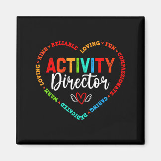 Aktivitätsdirektor-Team-Profis Woche Magnet