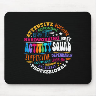Aktivitätsteam Sofort-Team-Profis Woche Dire Mousepad