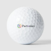 Aktomik. Wissen Sie. Ihre. Farbe. Golfball (Vorderseite)
