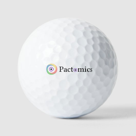 Aktomik. Wissen Sie. Ihre. Farbe. Golfball (Vorderseite)