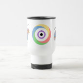 Aktomik. Wissen Sie. Ihre. Farbe. Reisebecher (Mittel)