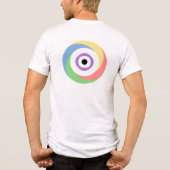 Aktomik. Wissen Sie. Ihre. Farbe. Tri-Blend Shirt (Rückseite)