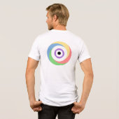 Aktomik. Wissen Sie. Ihre. Farbe. Tri-Blend Shirt (Rückseite voll)