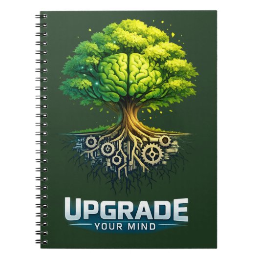 Aktualisieren Sie Ihr Mind Design Notizblock (Vorderseite)