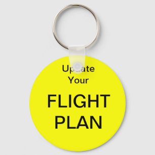 Aktualisieren Sie Ihren großen Flug-Plan - Schlüsselanhänger