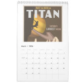 Aktualisiert 2014 Raumfahrtplakaten Kalender (Mär 2026)