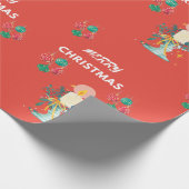 (aktualisiert)Frohe Weihnachtsgeschenke Wrappers - Geschenkpapier (Ecke)