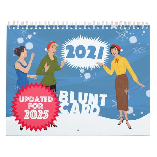 AKTUALISIERT für 2025! Bluntcard 2021 Kalender (Titelbild)
