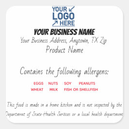 Aktualisiertes Texas-Hütte-Gesetz Quadratischer Aufkleber