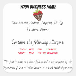 Aktualisiertes Texas-Hütte-Gesetz Quadratischer Aufkleber