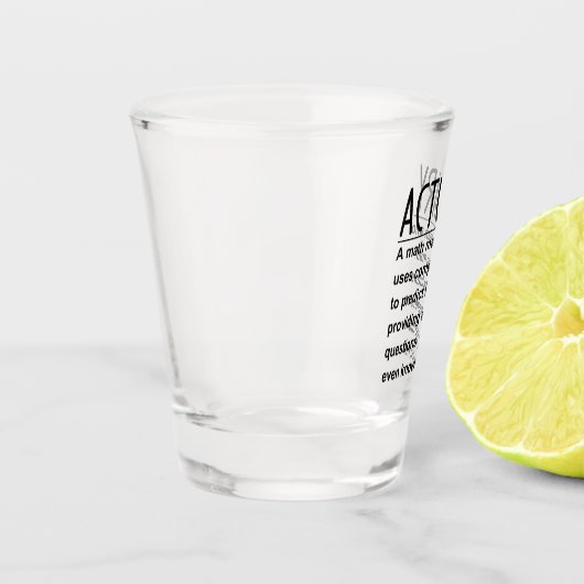 Aktuar Schnapsglas (Links)