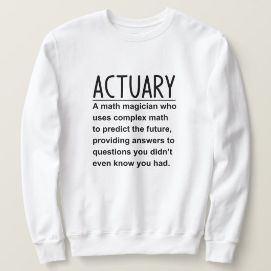 Aktuar Sweatshirt (Design vorne)
