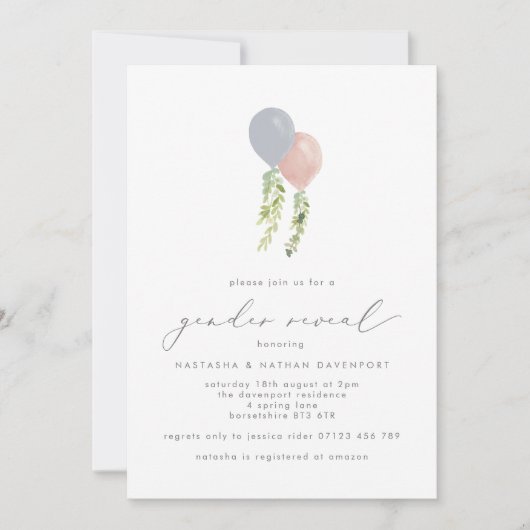 Aktuelle Aufdeckung der Geschlechterperspektive in Einladung (Vorderseite)