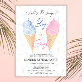 Aktuelle Aufdeckung des Geschlechts bei jungen ode Einladung