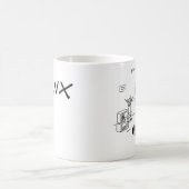 Aktuelle Drohne-Tasse Kaffeetasse (Mittel)