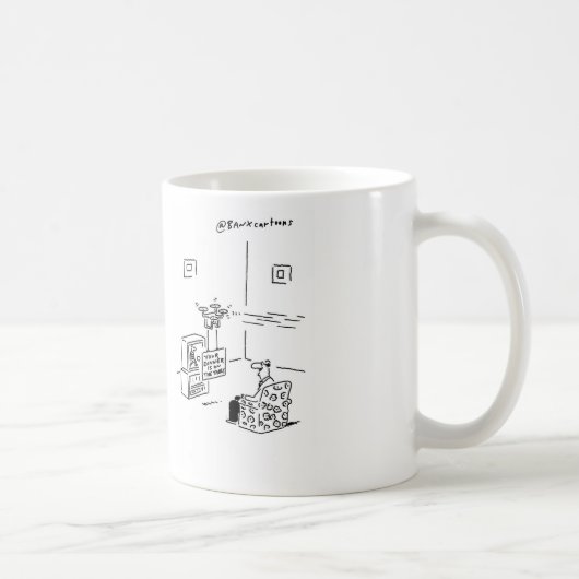 Aktuelle Drohne-Tasse Kaffeetasse (Rechts)