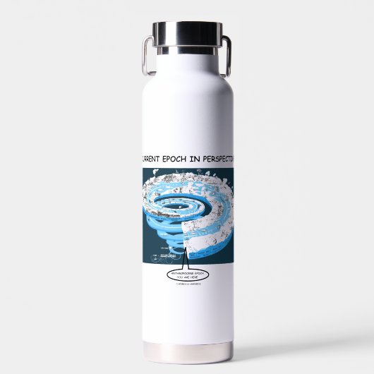 Aktuelle Epoche in der Perspektive Sie sind hier Trinkflasche (Vorne)