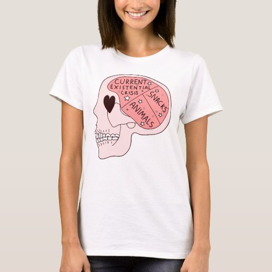 Aktuelle Existenzkrise Snacks Animals T-Shirt (Vorderseite)