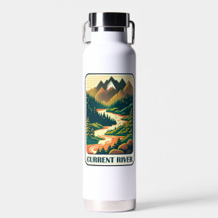 Aktuelle Fluss Missouri Farben Trinkflasche