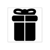 Aktuelle Geschenkboxen Silhouette Muster Kunst Bri Gummistempel (Prägung)